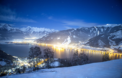 Zell am See Nachtaufnahme Zell am See Nachtaufnahme